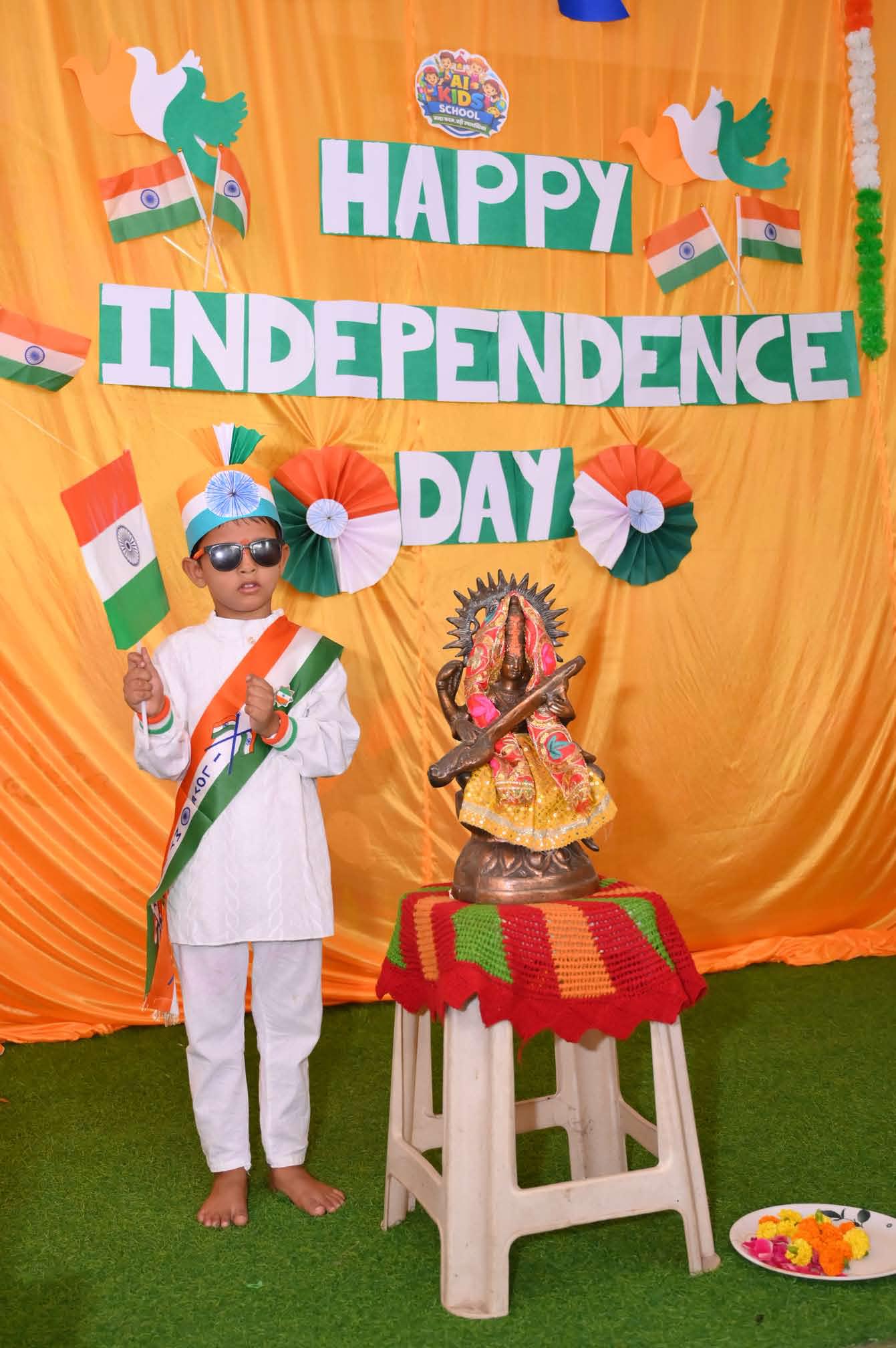 Fancy dress for the celebration